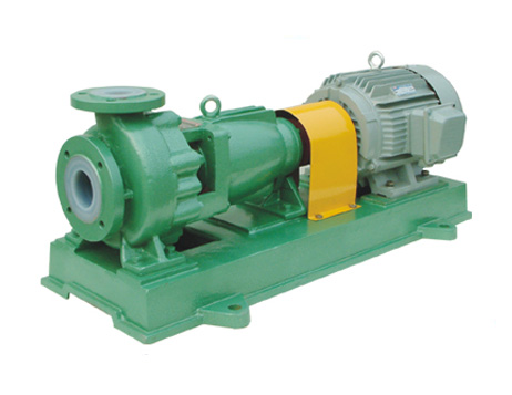 Fluoroplastic chemical centrifugal pump