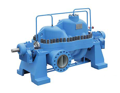 Heavy duty multistage split casing centrifugal pump