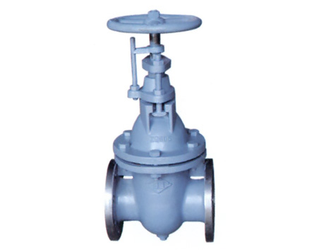 Marine cast steel flanged gate valve