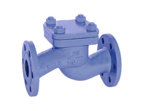 Marine cast steel flanged check valve