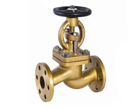 Marine bronze flanged stop check valve