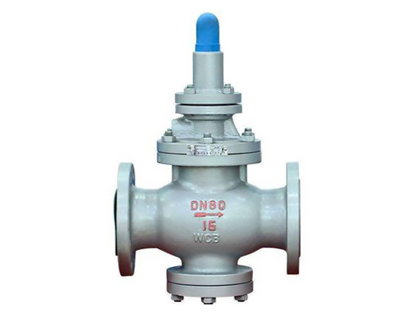 Marine cast steel flanged steam pressure reducing valve